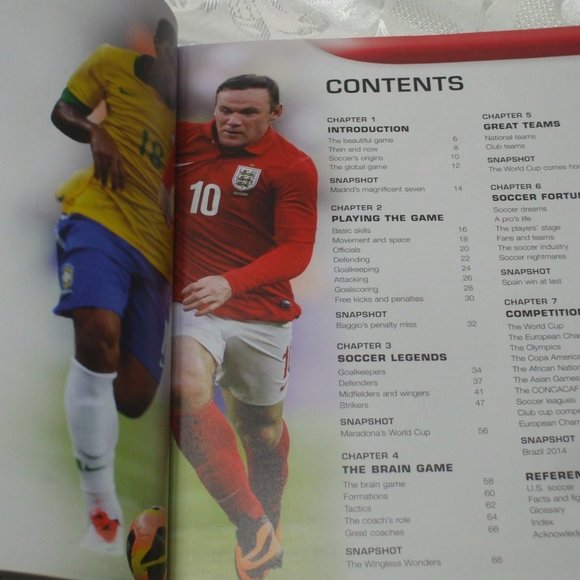 The KingFisher Soccer Encyclopedia Paperback - Picture 7 of 7